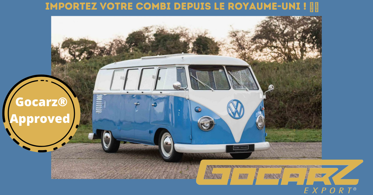 Importez votre Combi Volkswagen avec Gocarz®