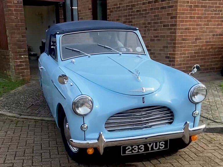 L’Austin A40 Sports de 1952 : Un Classique Importé pour un Passionné