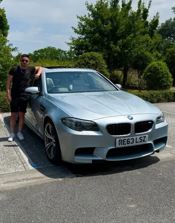 BMW M5 F10 import&eacute;e du Royaume-Uni par Gocarz, avec son propri&eacute;taire