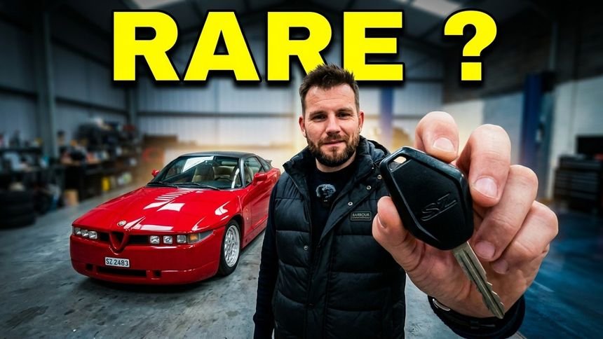 Alfa Romeo SZ : La voiture italienne qui défie toutes les règles !